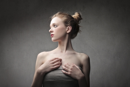 Beautiful young womanの写真素材