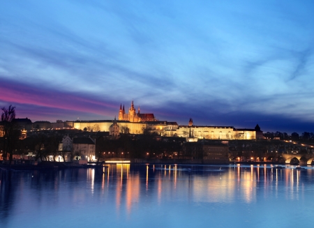 Landscape of Pragueの写真素材