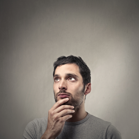thinking man
