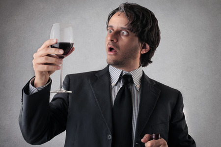 wine for businessman