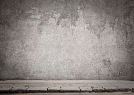 Blank wallの写真素材