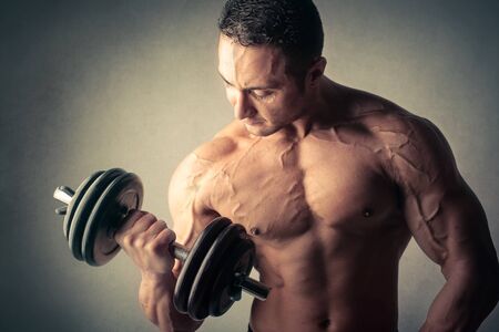 Weight liftingの写真素材