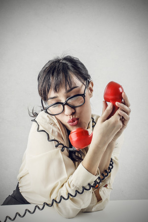 In love girlの写真素材