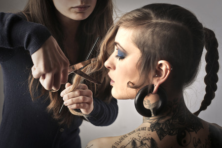 Hairdresserの写真素材