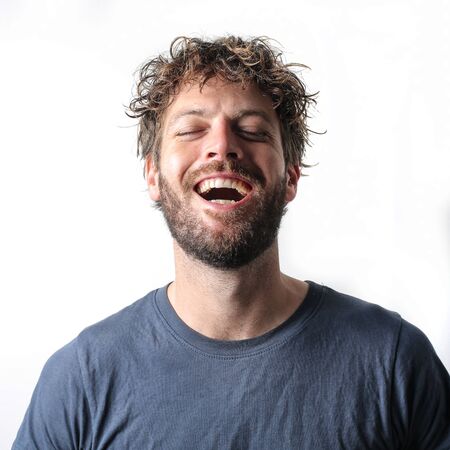Laughing man