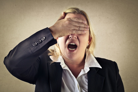 Regrets of an employeeの写真素材