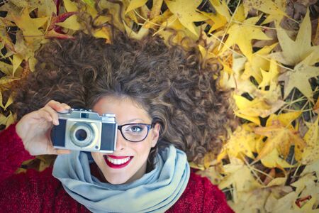 Taking pictures to collect memories