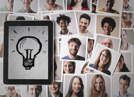 The right ideaの写真素材