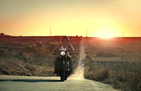 On the roadの写真素材