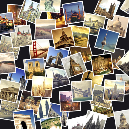 Postcards from beautiful placesのeditorial素材