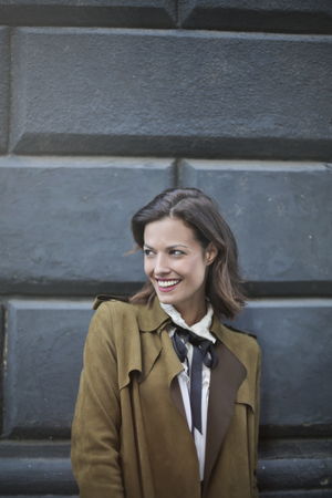 Smiling young woman