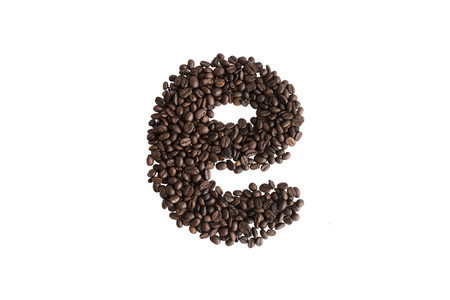 font on coffeeの写真素材