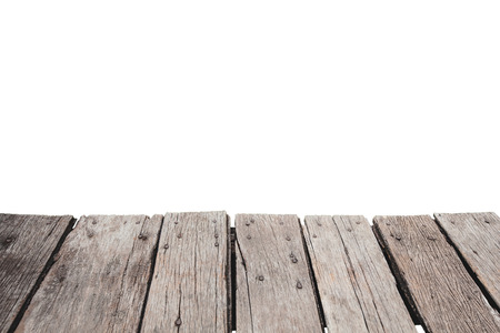 Art floor wooden jetty terrace in isolated background textureの写真素材