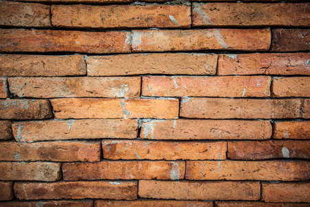 Grunge brick wall texture for background,retro vintage style