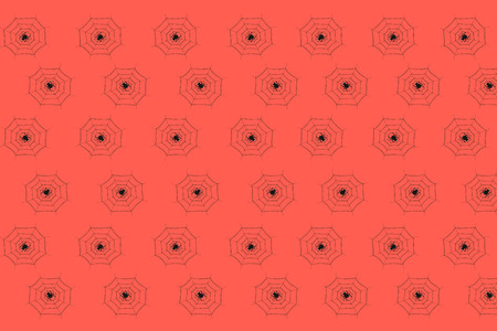 halloween pattern background holiday celebration idea concept designの写真素材