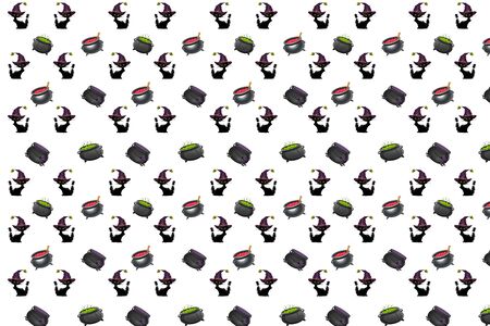 halloween pattern background holiday celebration idea concept designの写真素材