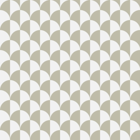 seamless repeating geometric pattern in monochrome grayのイラスト素材