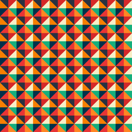 pola mulus segitiga 3d dengan beraneka ragam warnaのイラスト素材