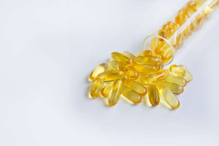 Fish oil capsules