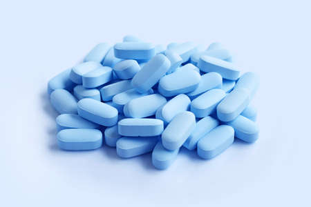 PrEP ( Pre-Exposure Prophylaxis). used to prevent HIV. Isolated over white