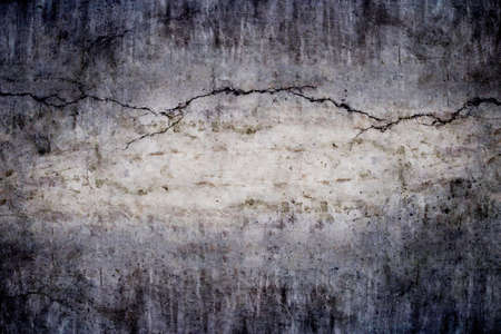 Texture of dark concrete wall for background.