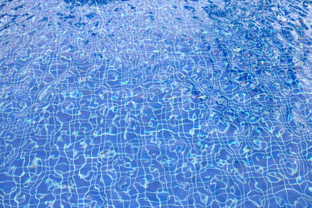Water swimming pool surface for background.の写真素材