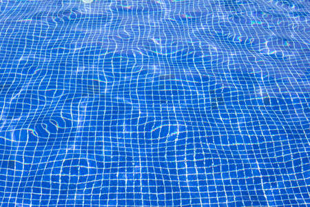 Water swimming pool surface for background.の写真素材