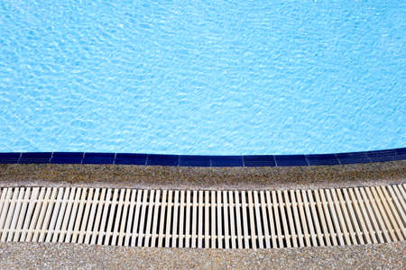 Water swimming pool surface for background.の写真素材