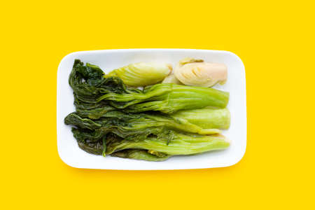 Pickled cabbage, Mustard Greens. Thai food styleの写真素材