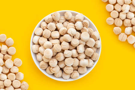 Thai sweetmeat made of flour, egg and sugarの写真素材