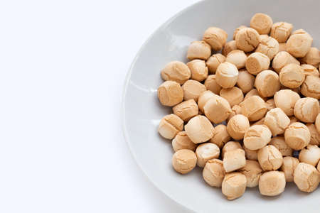 Thai sweetmeat made of flour, egg and sugarの写真素材