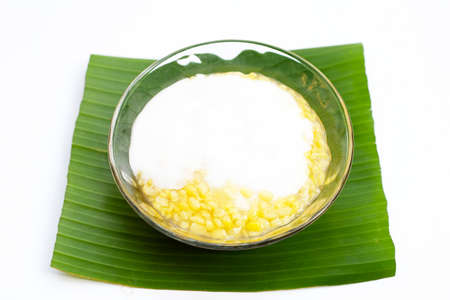 Thai dessert, Sweet mung bean porridgeの写真素材