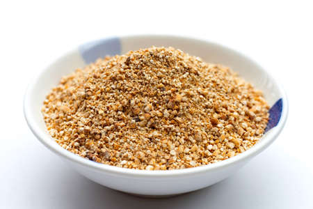 Roasted ground rice for Thai cookingの写真素材