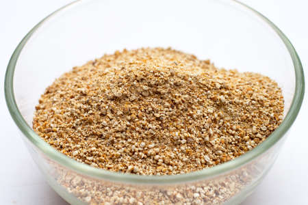 Toasted rice powder recipe for Thai cookingの写真素材