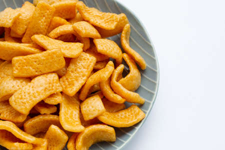 Potato chips, Snack coated in caramel