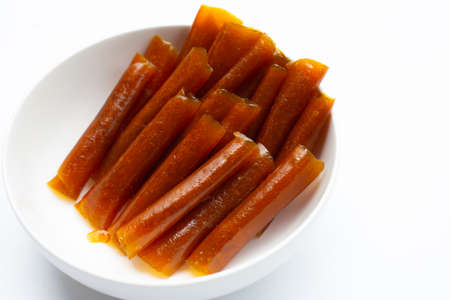 Thai dessert, Dried mango paste rolls
