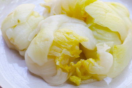 Seasoning pickled mustard, salted fermented vegetableの写真素材