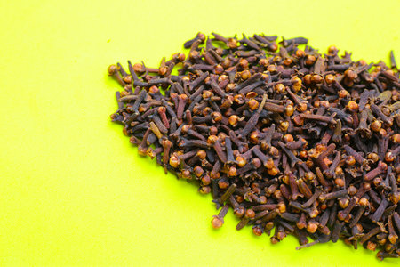 A spice of dried cloves, herbal medicine plantの写真素材