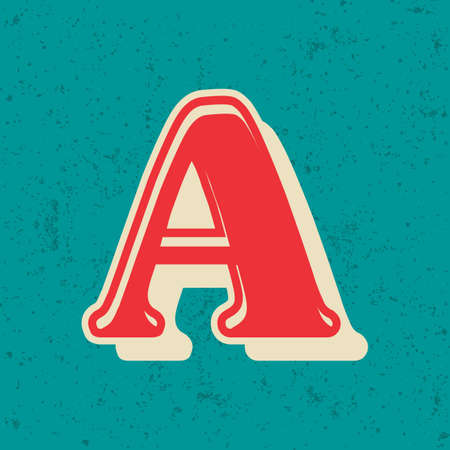 Letter A vector designのイラスト素材
