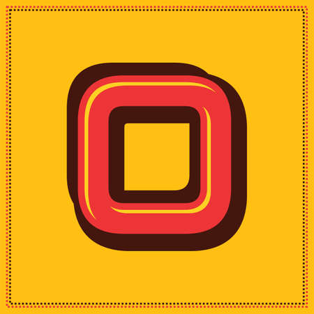 Vintage alphabet font design  handcrafted vector collectionのイラスト素材