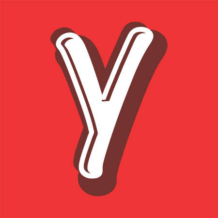 Vintage alphabet font design  handcrafted vector collectionのイラスト素材