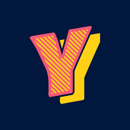 Vintage alphabet font design  handcrafted vector collectionのイラスト素材