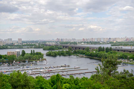 Europe city capital view panoramaの写真素材