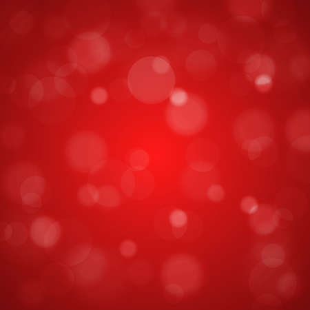 Shiny bright red lights blurred background. Vector illustrationのイラスト素材