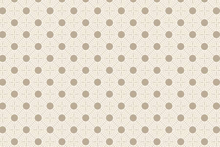 Beige abstract seamless geometric pattern. Vector illustrationのイラスト素材