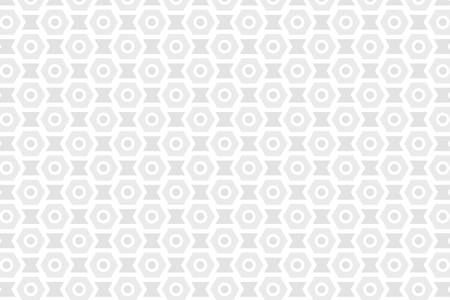 Black and white seamless abstract mechanic cell vintage texture. Vector illustration