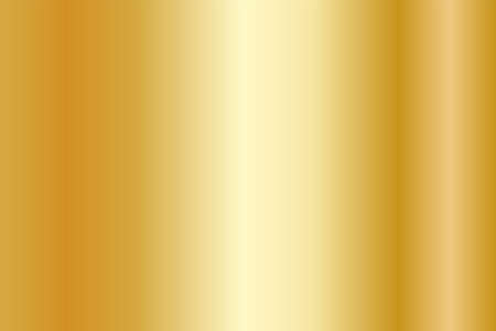 Realistic gold texture. Shiny metal foil gradient. Vector illustrationのイラスト素材