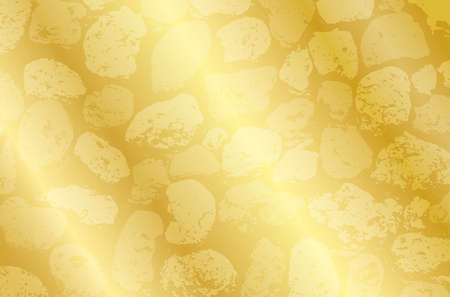 Realistic stone gold shiny texture with sparkles. Shiny metal foil gradient. Vector illustrationのイラスト素材