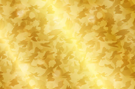 Realistic gold shiny texture with sparkles. Shiny metal foil gradient. Vector illustrationのイラスト素材