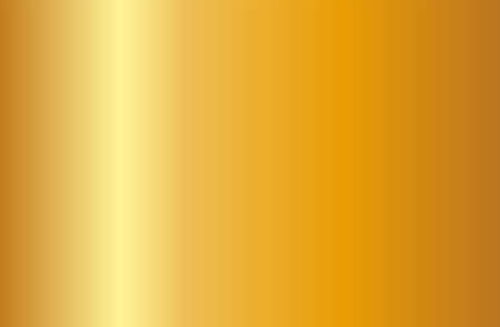 Realistic gold gradient texture. Shiny golden metal foil gradient. Vector illustrationのイラスト素材